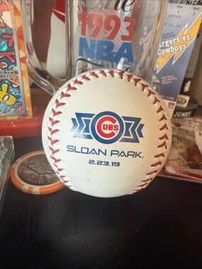 Chicago Cubs Sloan Park Commemorative Baseball - 2.23.2019